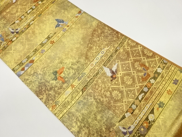 JAPANESE FUKURO OBI / WOVEN BUTTERFLY